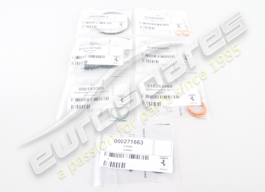 NEUER FERRARI ANTRIEBSEINHEIT-SATZ VON GASKE. TEILENUMMER 266677 (19) neuer ferrari antriebseinheit-satz von gaske. teilenummer 266677 (19)