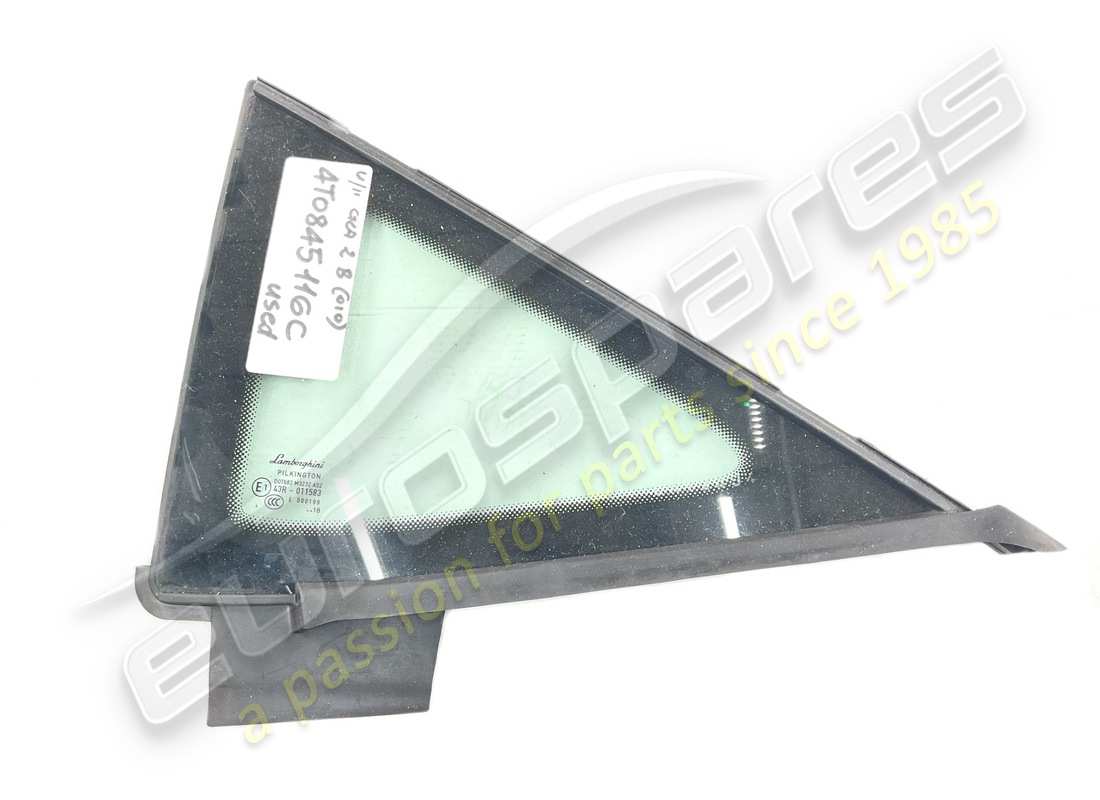 gebraucht lamborghini dreieckiges fenster rechts teilenummer 4t0845116c (1)