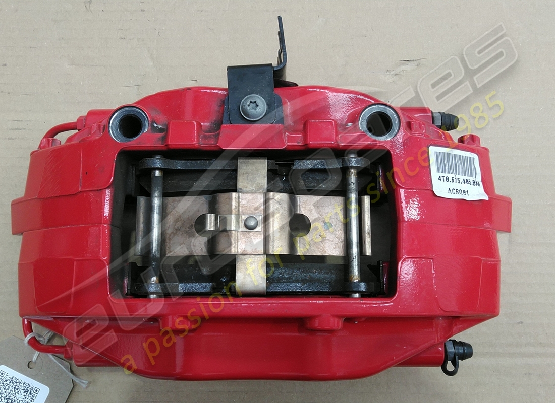 GEBRAUCHT Lamborghini GLEITBREMSSATTEL KERAMIK ROT . TEILENUMMER 4T0615405BM (1)