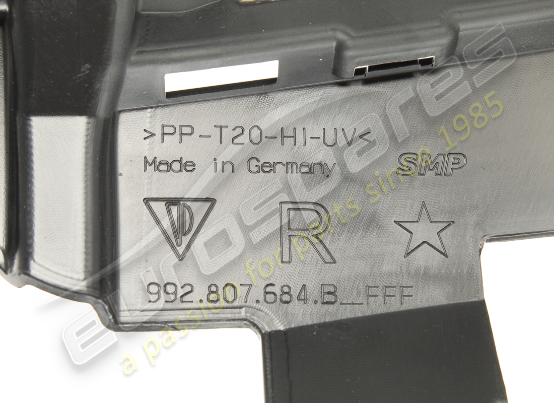 NEU PORSCHE GITTER MATTSCHWARZ. TEILENUMMER 992807684BOK1 (3) neu porsche gitter mattschwarz. teilenummer 992807684bok1 (3)