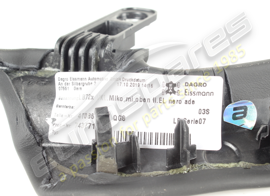 lamborghini abdeckung verwendet. teilenummer 4t0863051 (5)