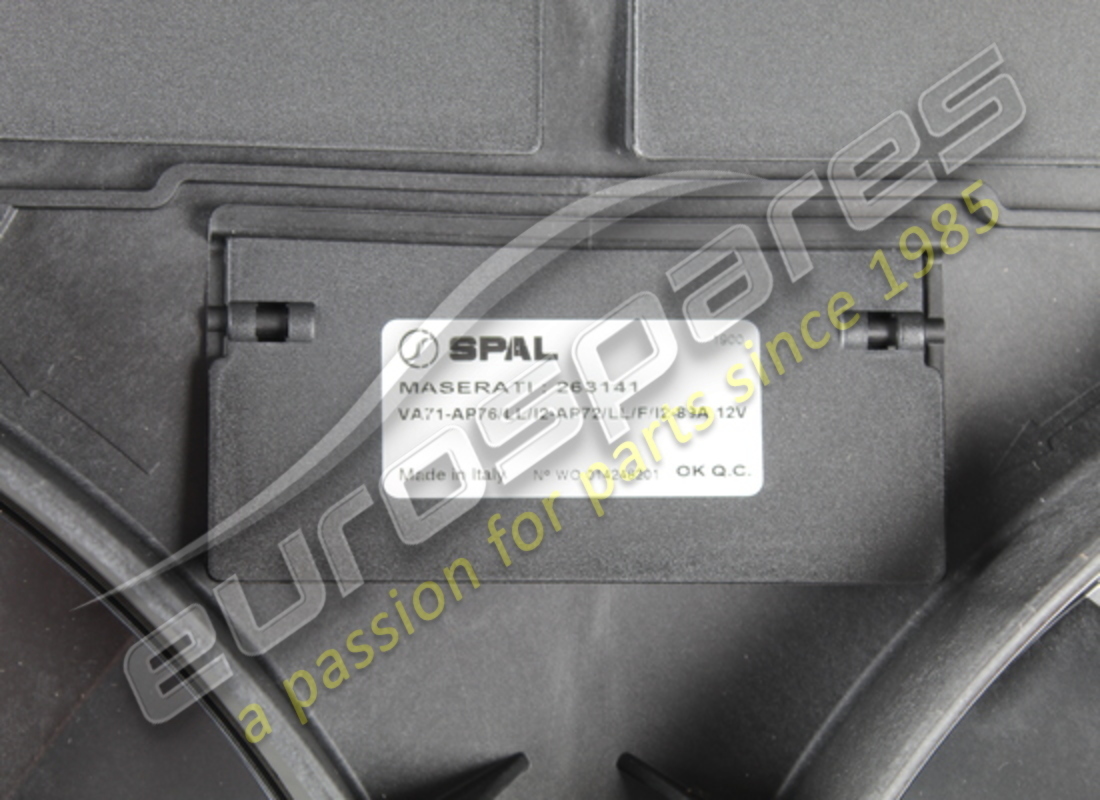 neues maserati komplettes elektroventilator-set. teilenummer 263141 (4)