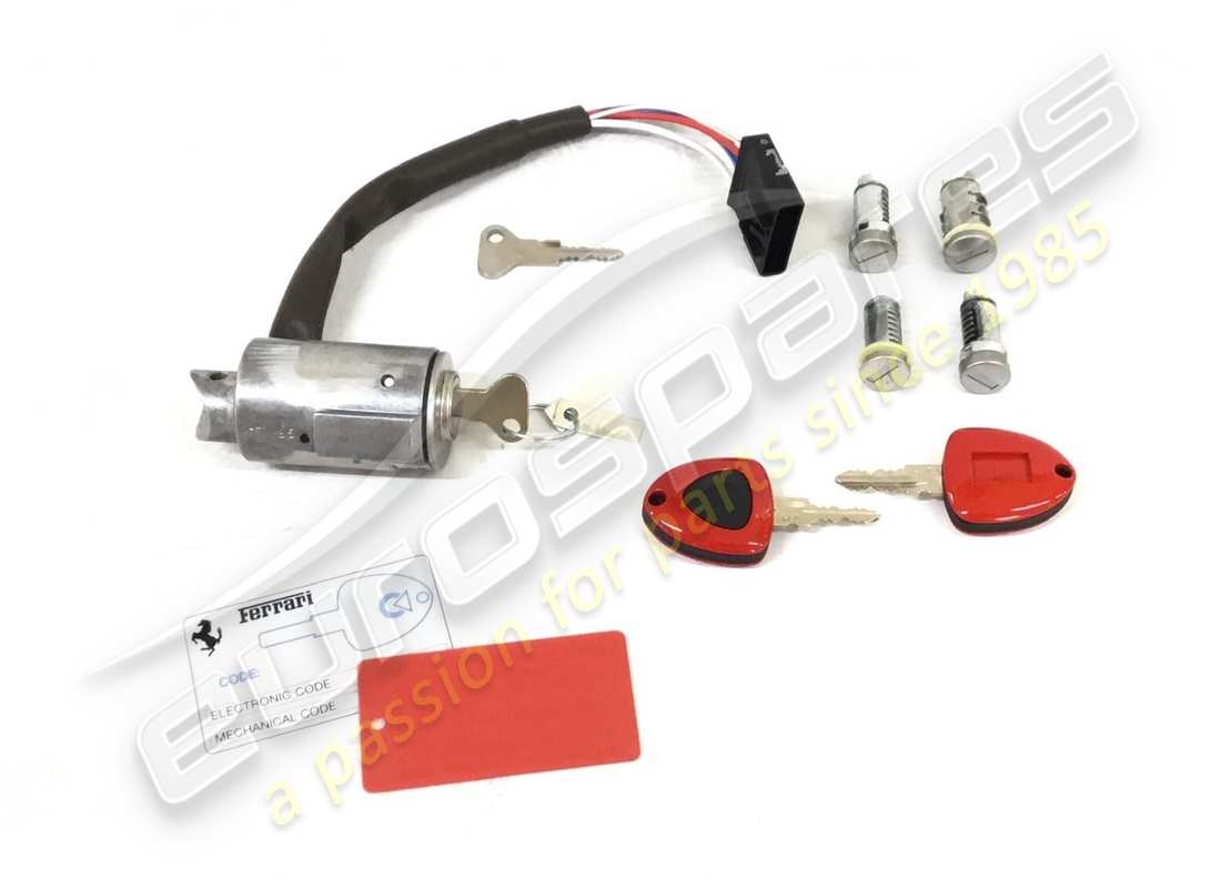 NEUES Ferrari-SCHLÖSSER-SET KOMPLETT MIT STE. TEILENUMMER 213632 (1)