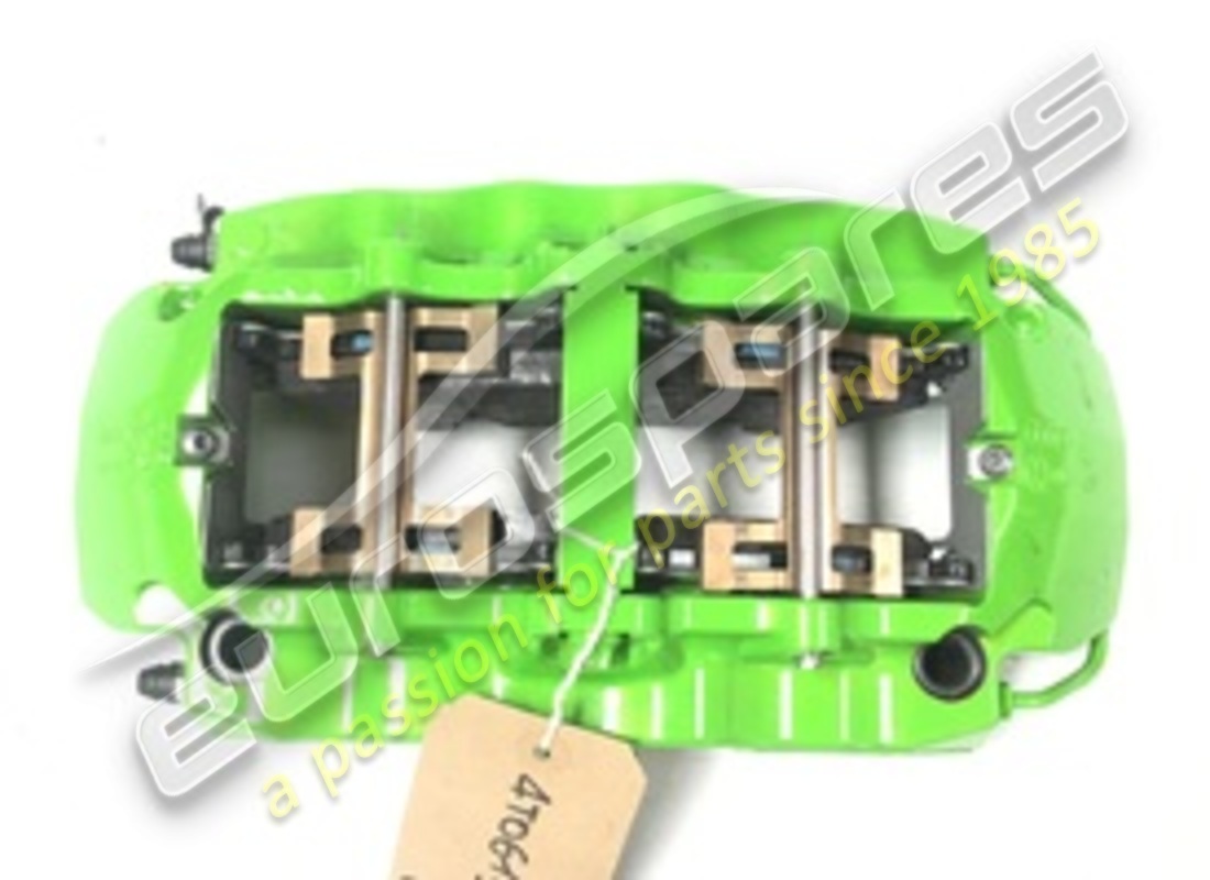 gebrauchter lamborghini bremssattel grün. teilenummer 4t0615105cs (3)