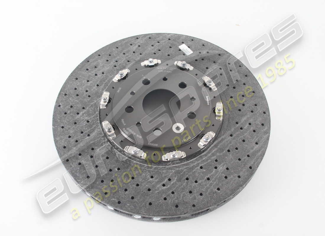 neue ferrari vordere bremsscheibe, carbon-keramik. teilenummer 257101 (2)