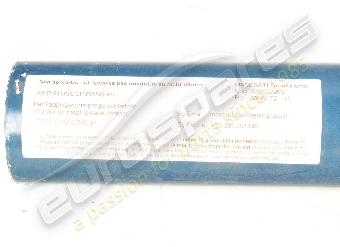 neues maserati schutzfilm-kit granturi. teilenummer 920002003 (2)