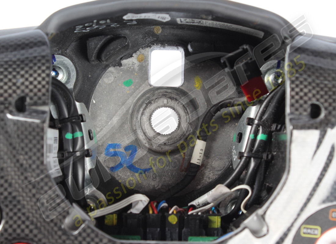 gebrauchtes ferrari komplettes lenkrad - nero [schwarz]. teilenummer 87233700 (5)