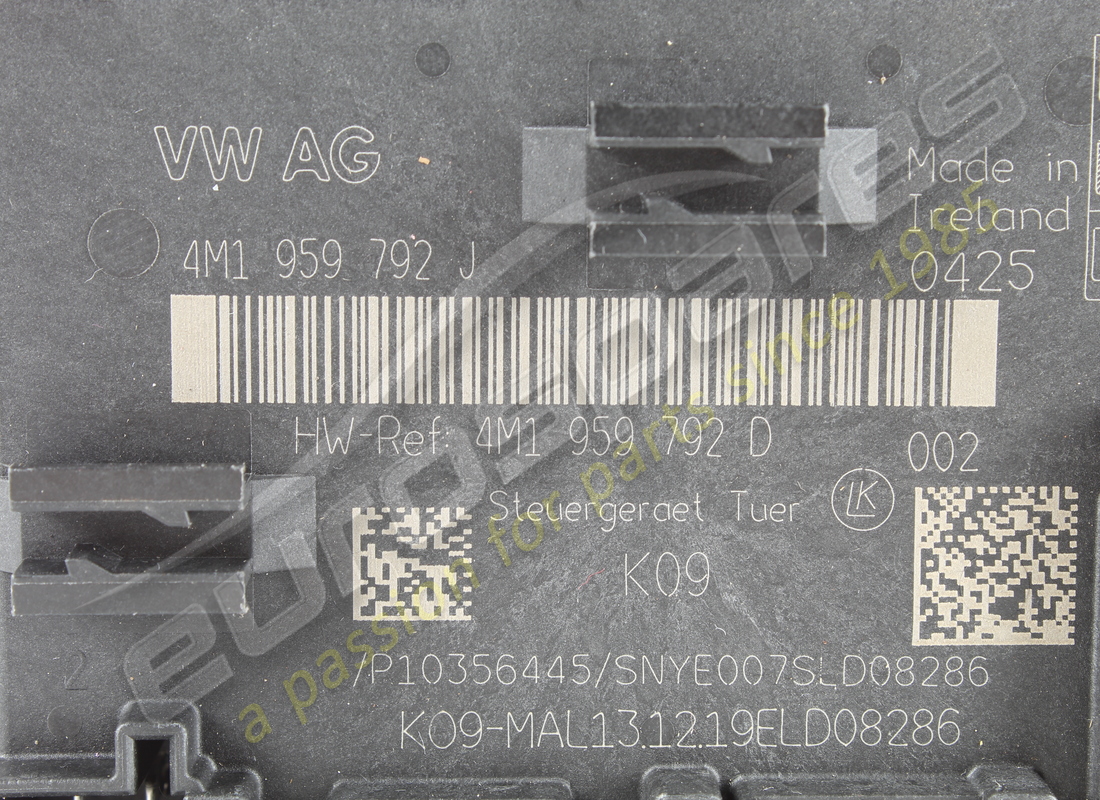 verwendet lamborghini türsteuerung diag-adr: 052. teilenummer 4m1959792j (3)