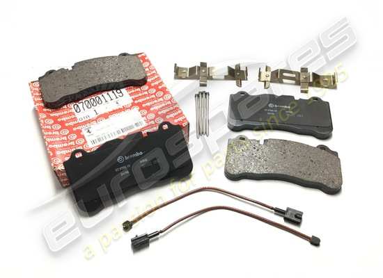 neu ferrari carbon-keramik-bremsbelagsatz vorne teilenummer 70001119