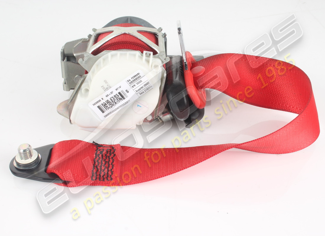 GEBRAUCHTER Ferrari DREI-PUNKT-SICHERHEITSGURT LINKS. TEILENUMMER 829595.. (1)