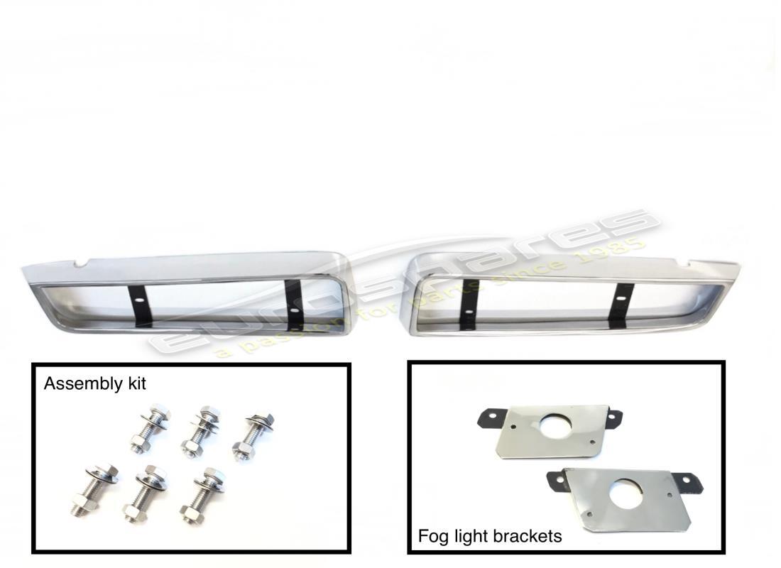 NEUES Eurospares FRONTSTOßSTANGEN-SET. TEILENUMMER BM73554 (1)