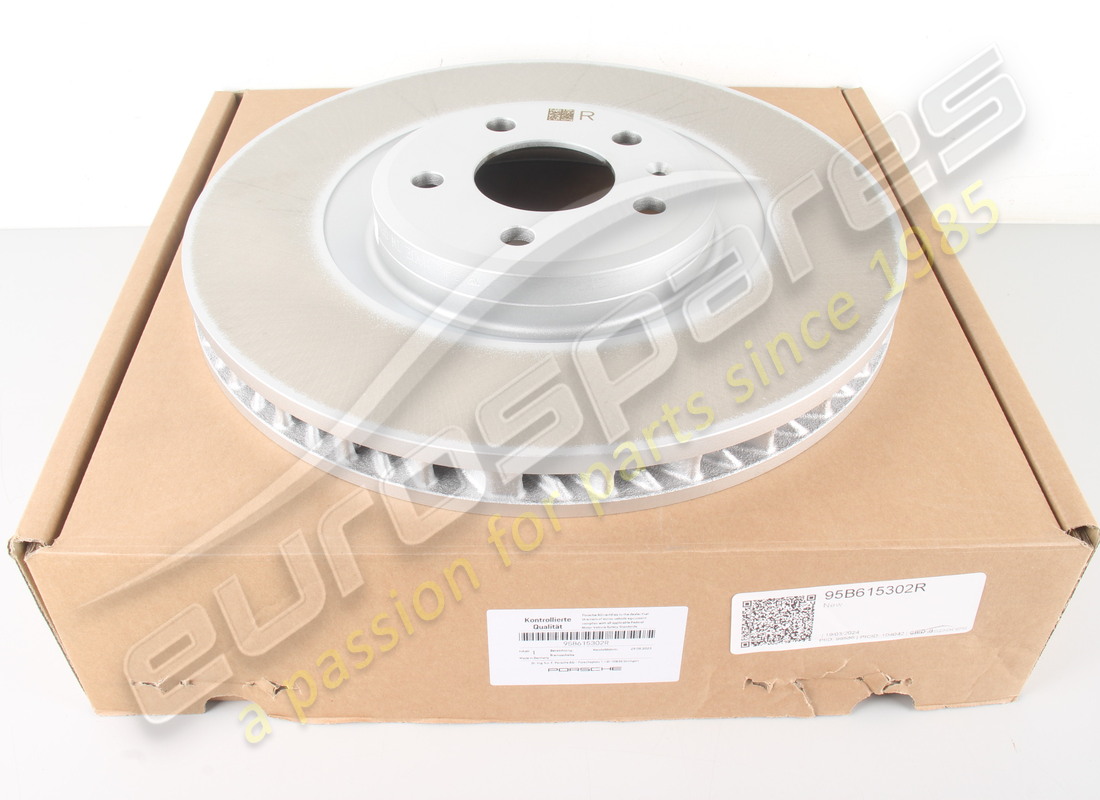 neue porsche bremsscheibe. teilenummer 95b615302r (2)