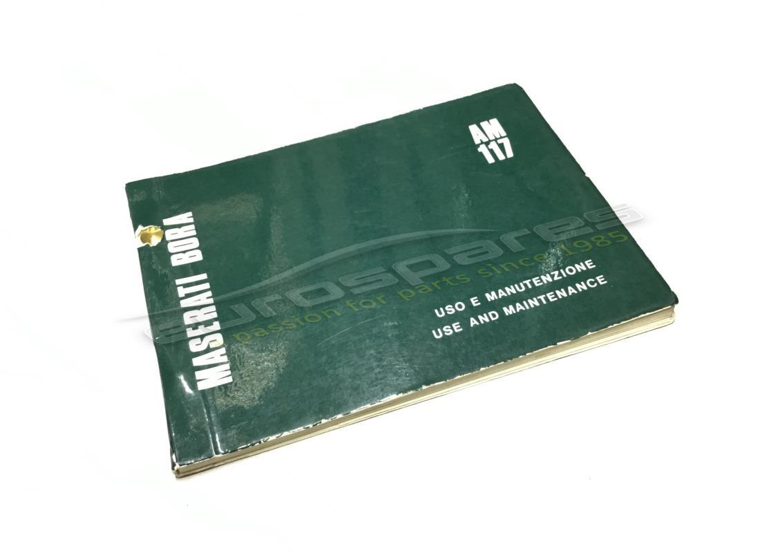 gebraucht maserati gebrauchs- und wartungsanleitung. teilenummer fhan062 (1)
