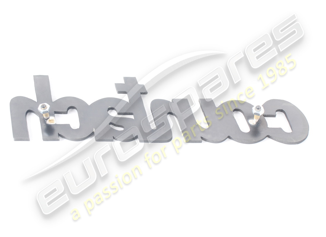 neu lamborghini countach schwarz matteplatte. teilenummer 006111345 (2)