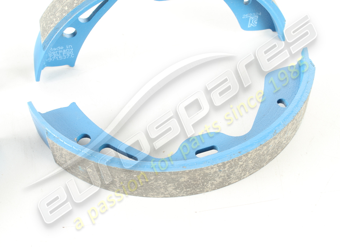 neu porsche 1 satz: bremsbacken mit bremsbedeckungen. teilenummer 971698533e (2)