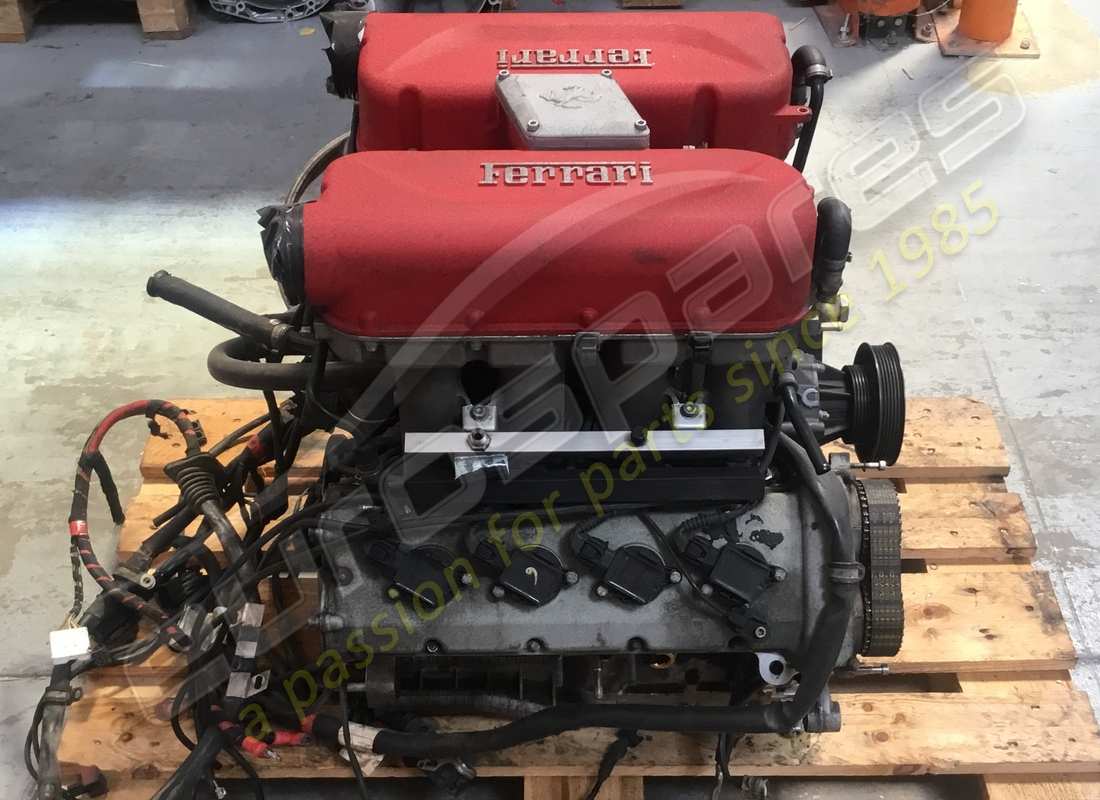 gebrauchter ferrari f360 motor. teilenummer 182011 (3)