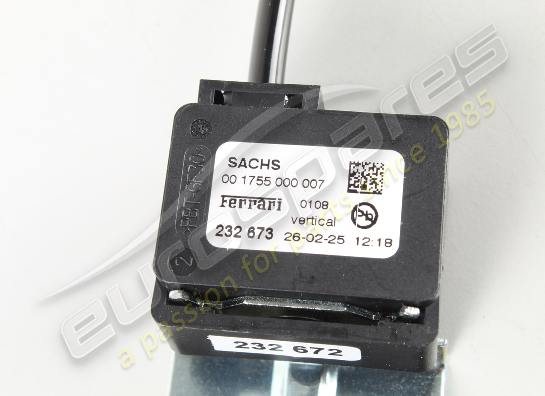 NEUER FERRARI HINTERER VERTIKALER BESCHLEUNIGUNGSSENSOR. TEILENUMMER 232672 (5) neuer ferrari hinterer vertikaler beschleunigungssensor. teilenummer 232672 (5)