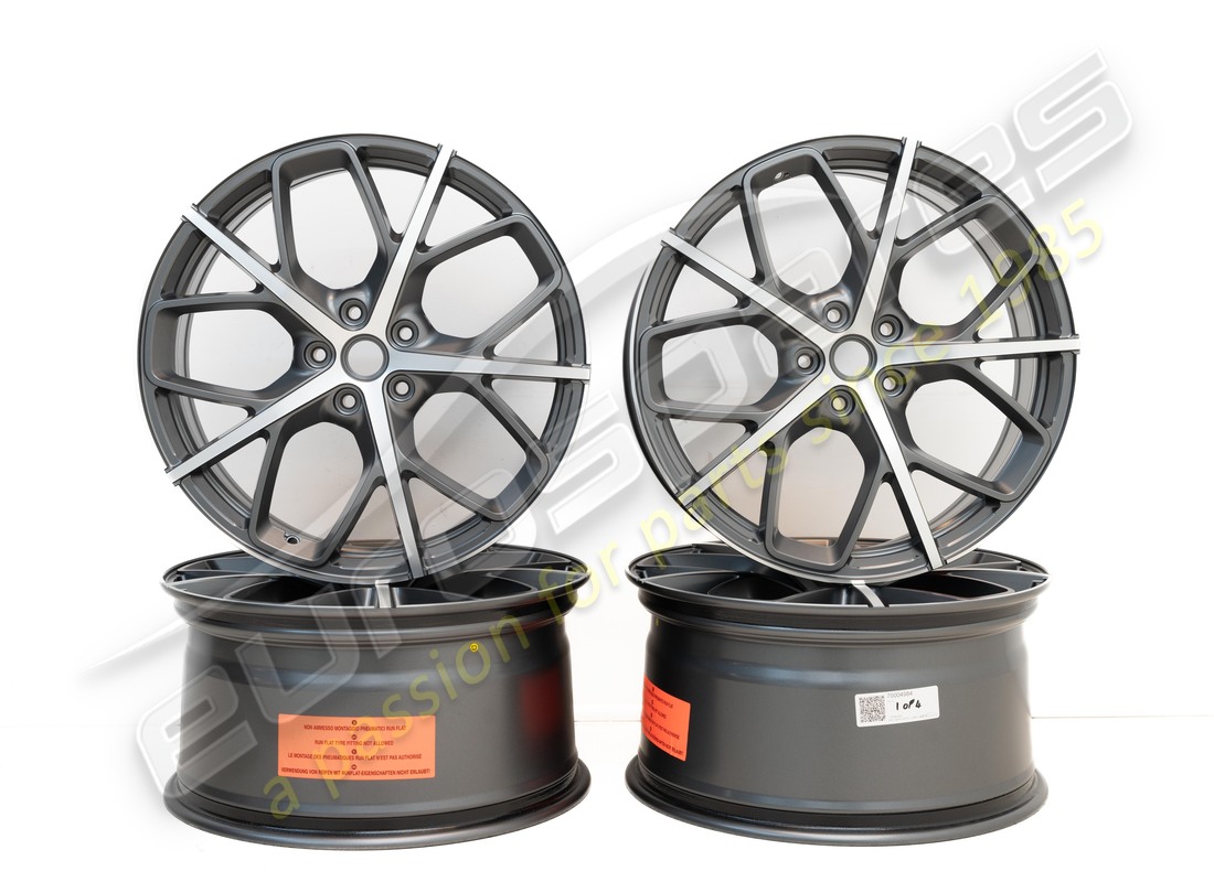 neues ferrari diamant-geschmiedete felgen-kit. teilenummer 70004984 (1)