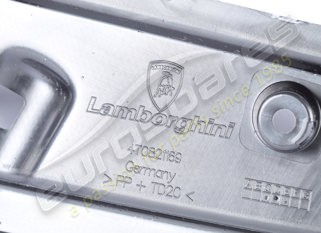 NEUE LAMBORGHINI ABDECKUNG FÜR GEPÄCKINNENWAND. TEILENUMMER 4T0821169E (4) neue lamborghini abdeckung für gepäckinnenwand. teilenummer 4t0821169e (4)