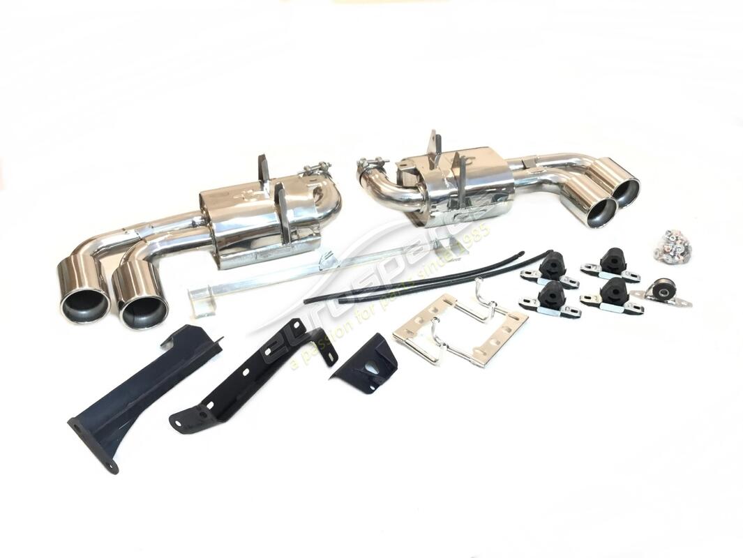 neu tubi f430 doppelschalldämpfer-auspuff-kit ohne ventil. teilenummer tsfe430c05903a (1)