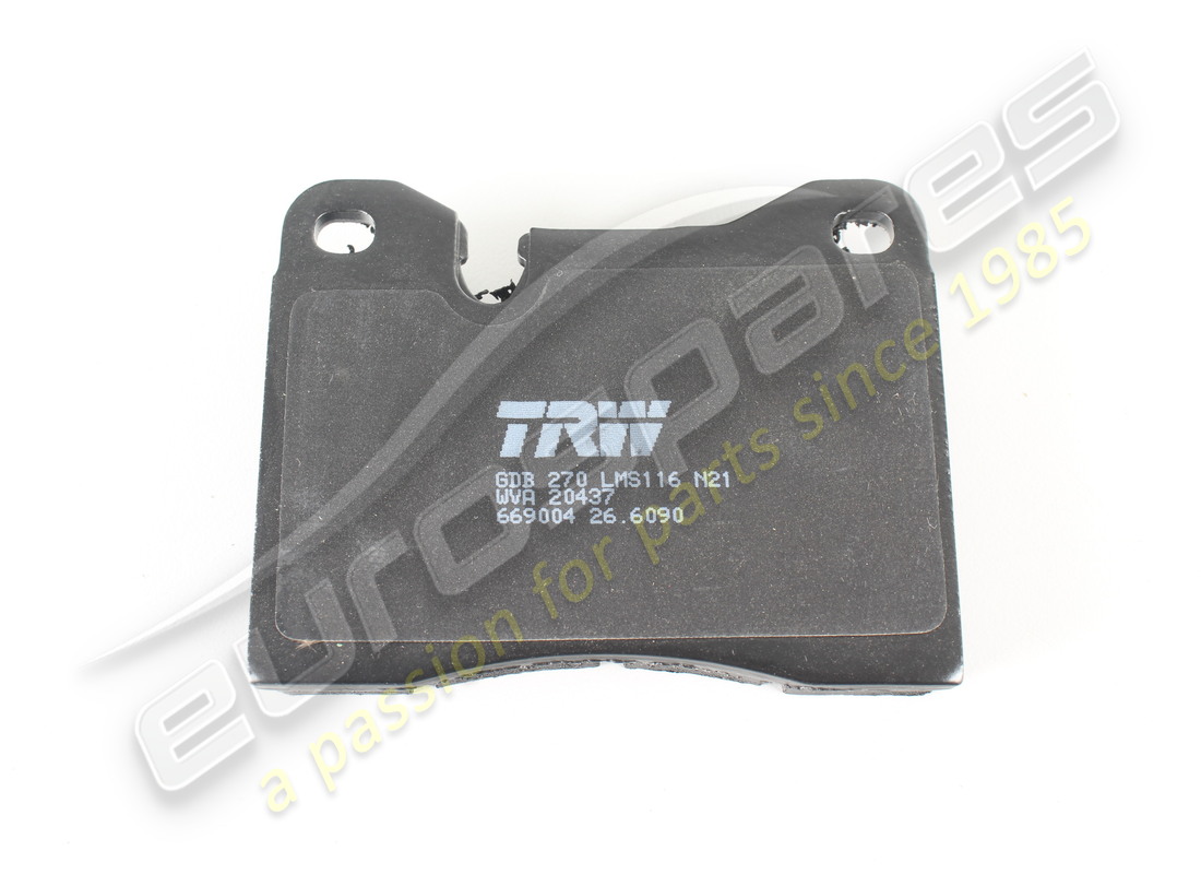 NEUER Lamborghini BREMSBELAG (PRO PAD). TEILENUMMER 003113912 (1)