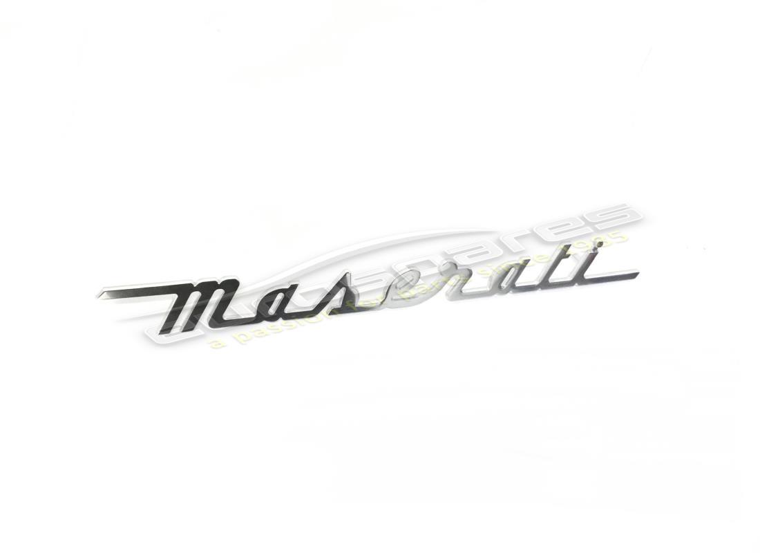 new maserati rear trunk emblem. part number 67197600 (1)