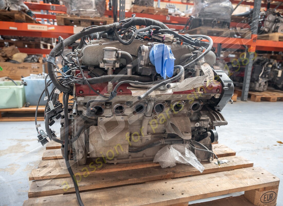 gebrauchter ferrari 575m motor. teilenummer 194666 (3)