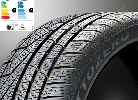 neu ferrari pirelli vorderer winterreifen 270 sottozero, 245-35 zr20 (95w) teilenummer 889951