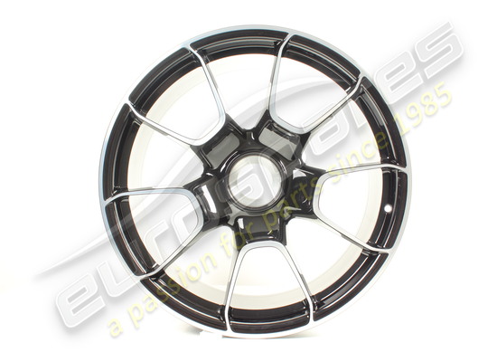 neu porsche leichtmetallrad mit zentralverriegelung schwarz teilenummer 992601025af041