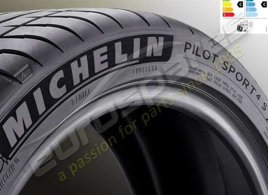 neu ferrari michelin hinterer sommerreifen pilot sport 4s k1, 305-35 zr20 (107y) teilenummer 784514