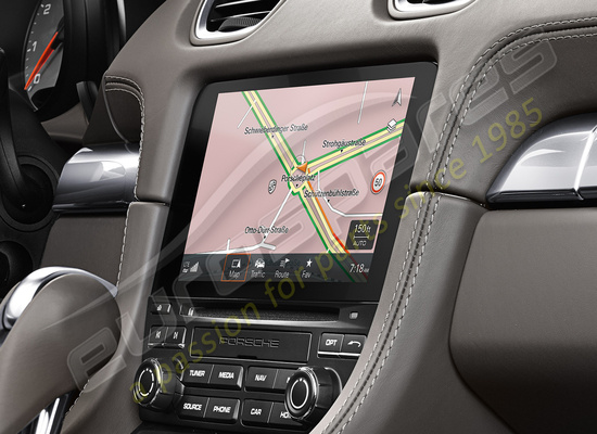 neu porsche navigationsmodul für pcm-teilenummer 98204490203