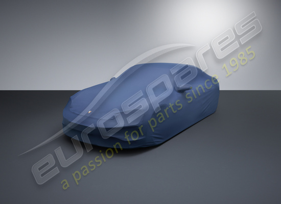neu porsche autoabdeckung für den außenbereich (blau) teilenummer 9j104400080