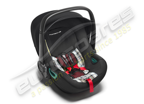 neu porsche heritage design kindersitzbezug - turbo 50 tartan für babysitz i-size teilenummer 971044065d