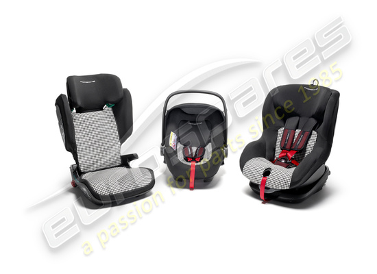 neu porsche heritage design kindersitzbezüge - pepita für porsche junior seat i-size teilenummer 971044068a
