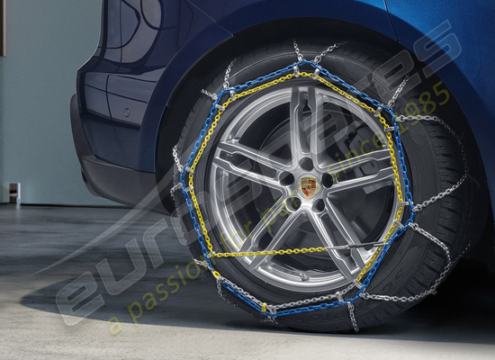 neu porsche schneeketten-teilenummer 95c044690