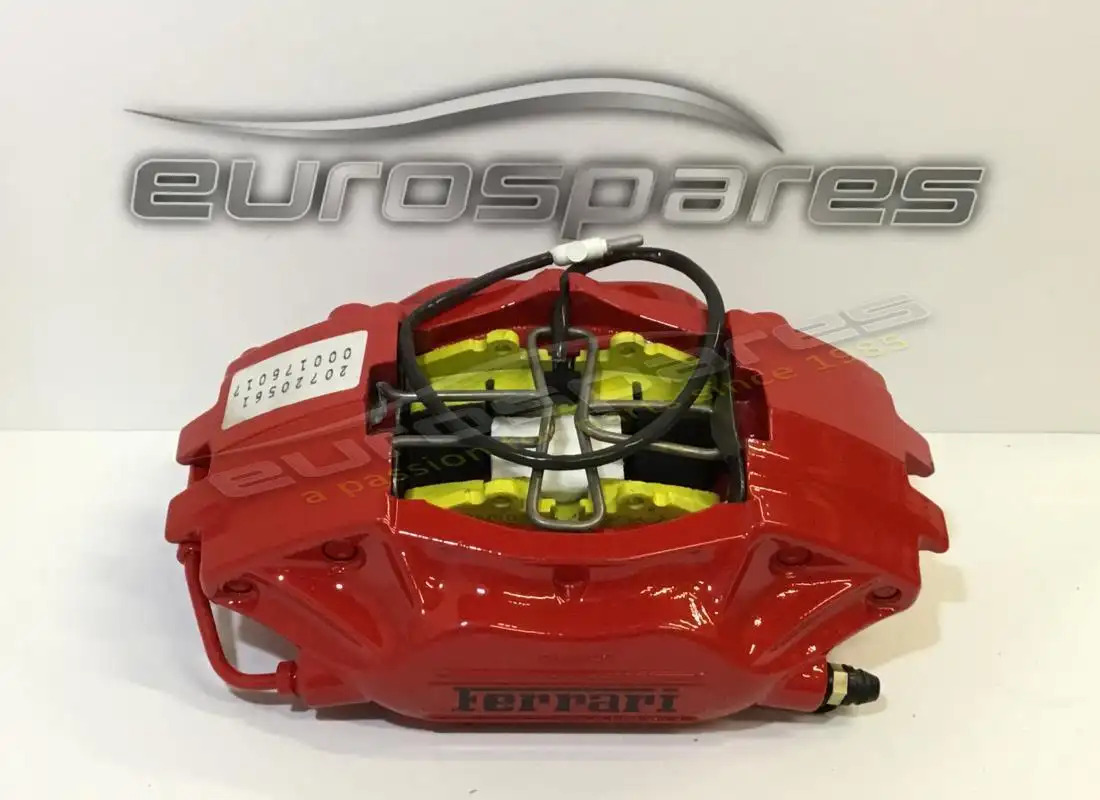 NEU (SONSTIGES) Ferrari RECHTS VORNE RACING B/BREMSSATTEL ROT FIORANO HP . TEILENUMMER 176017 (1)