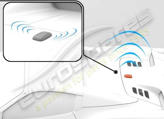 neu ferrari satellitenantennen-kit (sdars) teilenummer 70003021