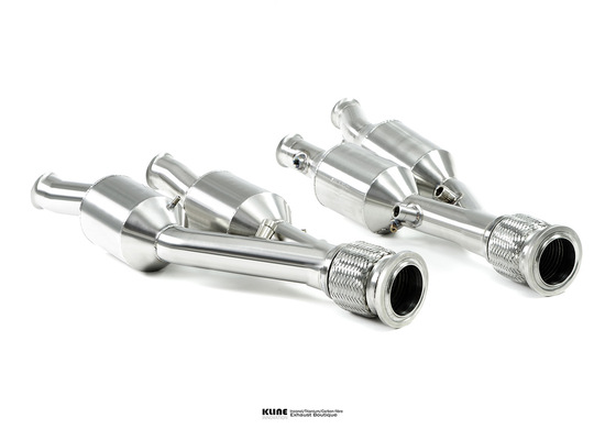 neu kline innovation lamborghini aventador 100cell kat-rohrsatz - inconel teilenummer kl-lam-av-100-cs-inc