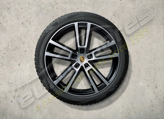 neu porsche 22 zoll sport design winterkomplettradsatz teilenummer 9y0044603p