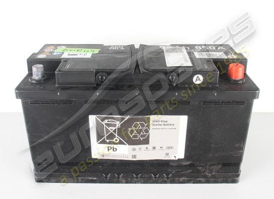 new lamborghini battery, filled and charged (agm) part number 000915089be