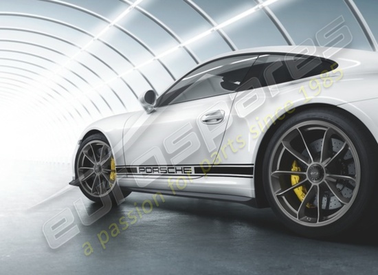neu porsche 20-inch gt3 felgensatz - in platin (seidenglanz) teilenummer 99104460300