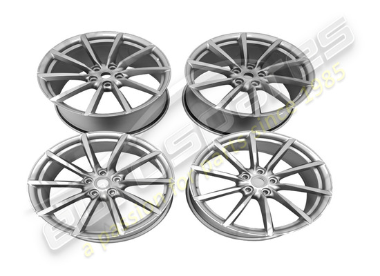 neu ferrari satz lackierter, geschmiedeter räder teilenummer 70004423