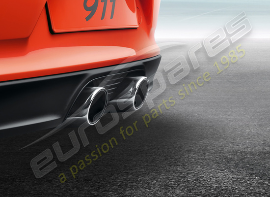 neu porsche teilenummer der sportauspuffanlage 99104420030