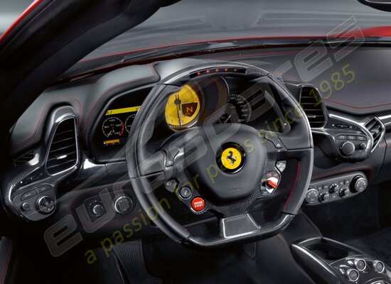 neu ferrari carbonfaser-interieurkit, rhd-teilenummer 70002713