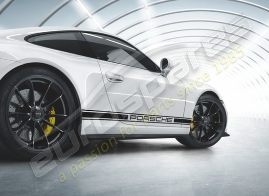 neu porsche 20-inch gt3 felgensatz - in schwarz (hochglanz) teilenummer 99104460301