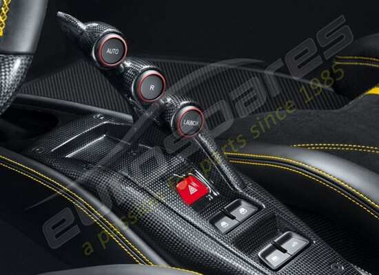 neu ferrari carbonfaser-brücke, laferrari-stil teilenummer 70003743