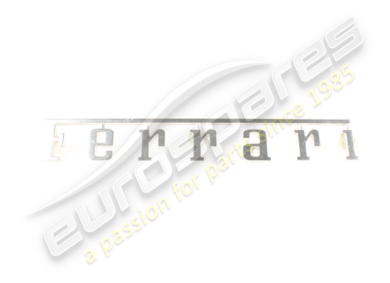 gebraucht ferrari initialen schrift (3 pin) teilenummer 63482200