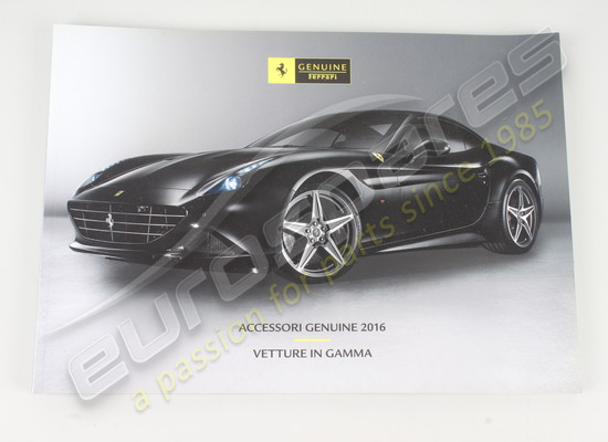 neu ferrari broschüre fg in range car mod teilenummer 70004073