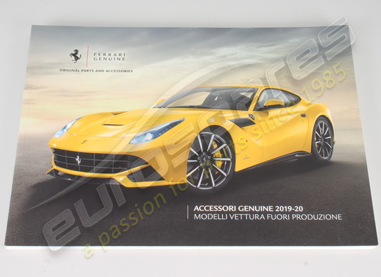 neu ferrari fg broschüre ausserhalb der reichweite auto teilenummer 95998254