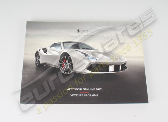 neu ferrari broschüre fg 2017 im sortiment ca teilenummer 70004848